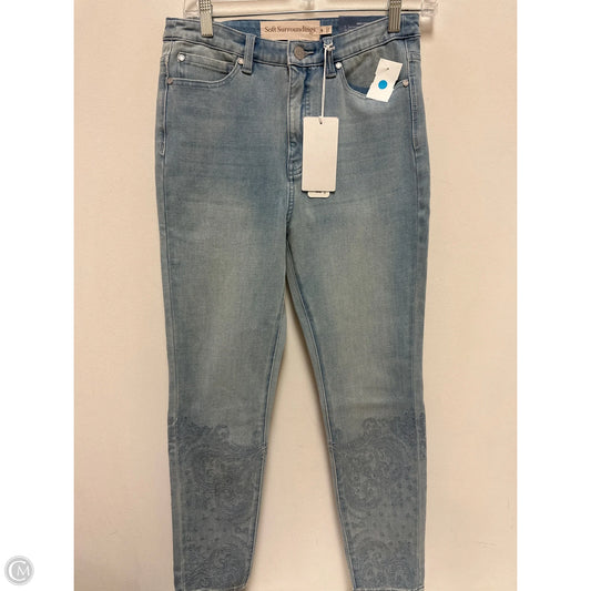 Jeans Skinny By Soft Surroundings In Blue Denim, Size: 8p