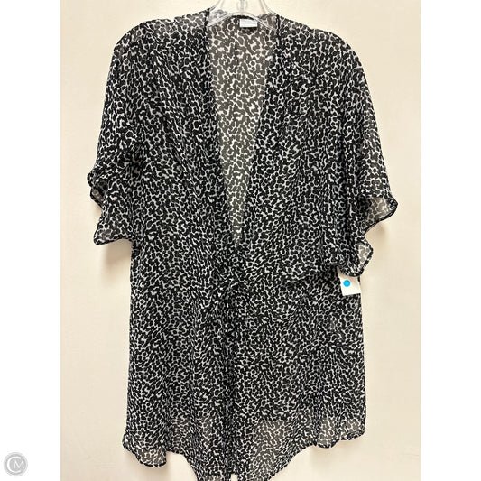 Swimwear Cover-up By Clothes Mentor In Black, Size: Osfm