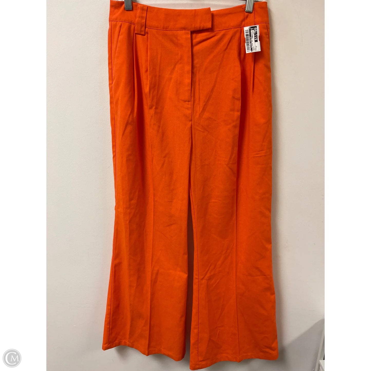 Pants Wide Leg By Clothes Mentor In Orange, Size: 12