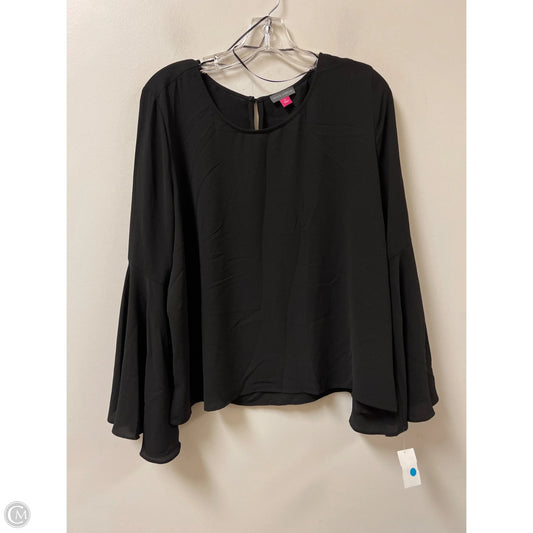 Top Long Sleeve By Vince Camuto In Red, Size: Xl