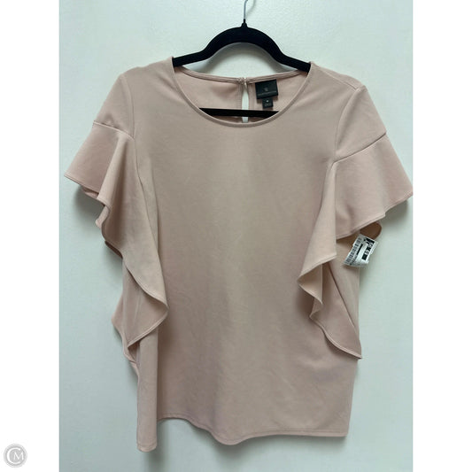 Top Short Sleeve By Worthington In Pink, Size: M