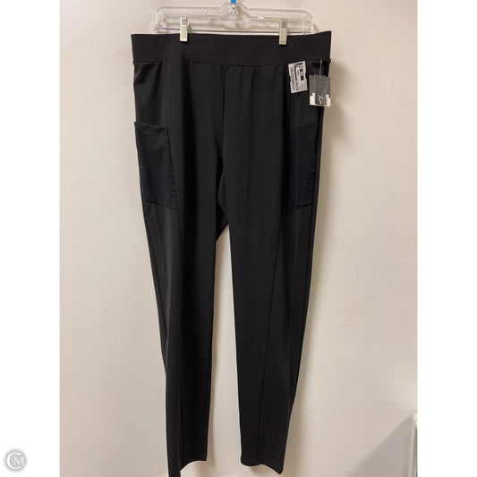Pants Leggings By Simply Vera In Black, Size: 16