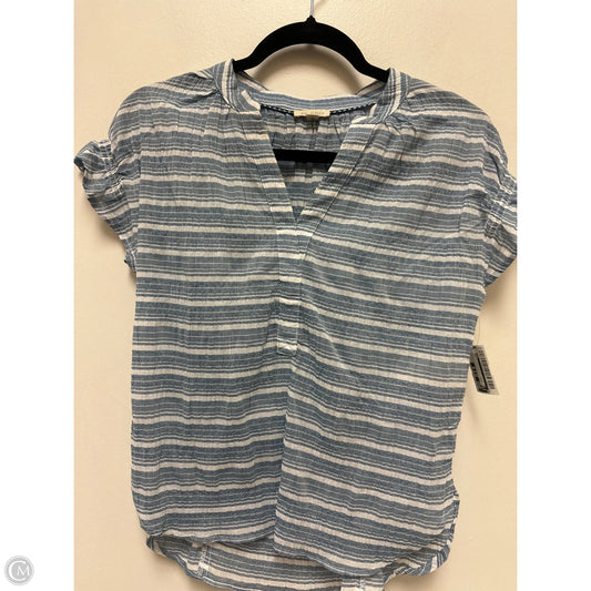 Top Short Sleeve By Pilcro In Blue, Size: Xs