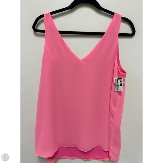 Top Sleeveless By Clothes Mentor In Pink, Size: M