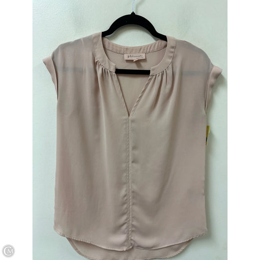 Top Sleeveless By Philosophy In Pink, Size: Xs