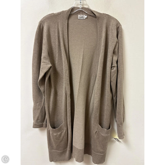 Cardigan By Cielo In Brown, Size: Xl