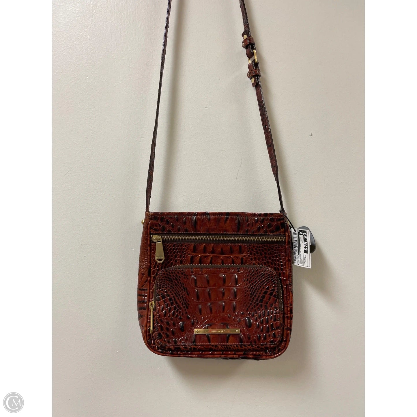 Crossbody Designer By Brahmin, Size: Small