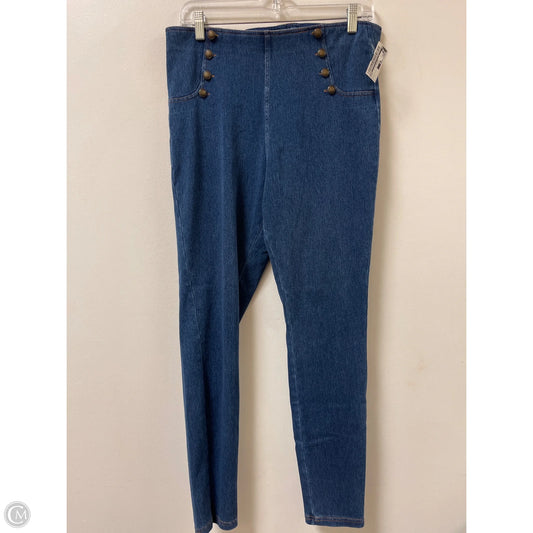 Pants Leggings By Hue In Blue, Size: L