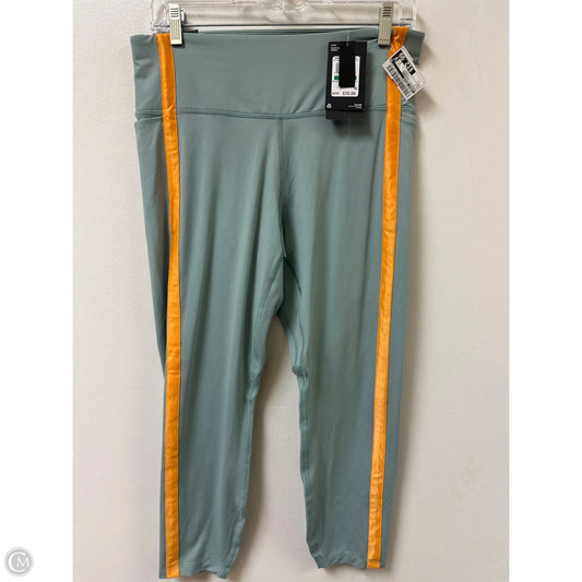 Athletic Leggings By Under Armour In Blue, Size: L