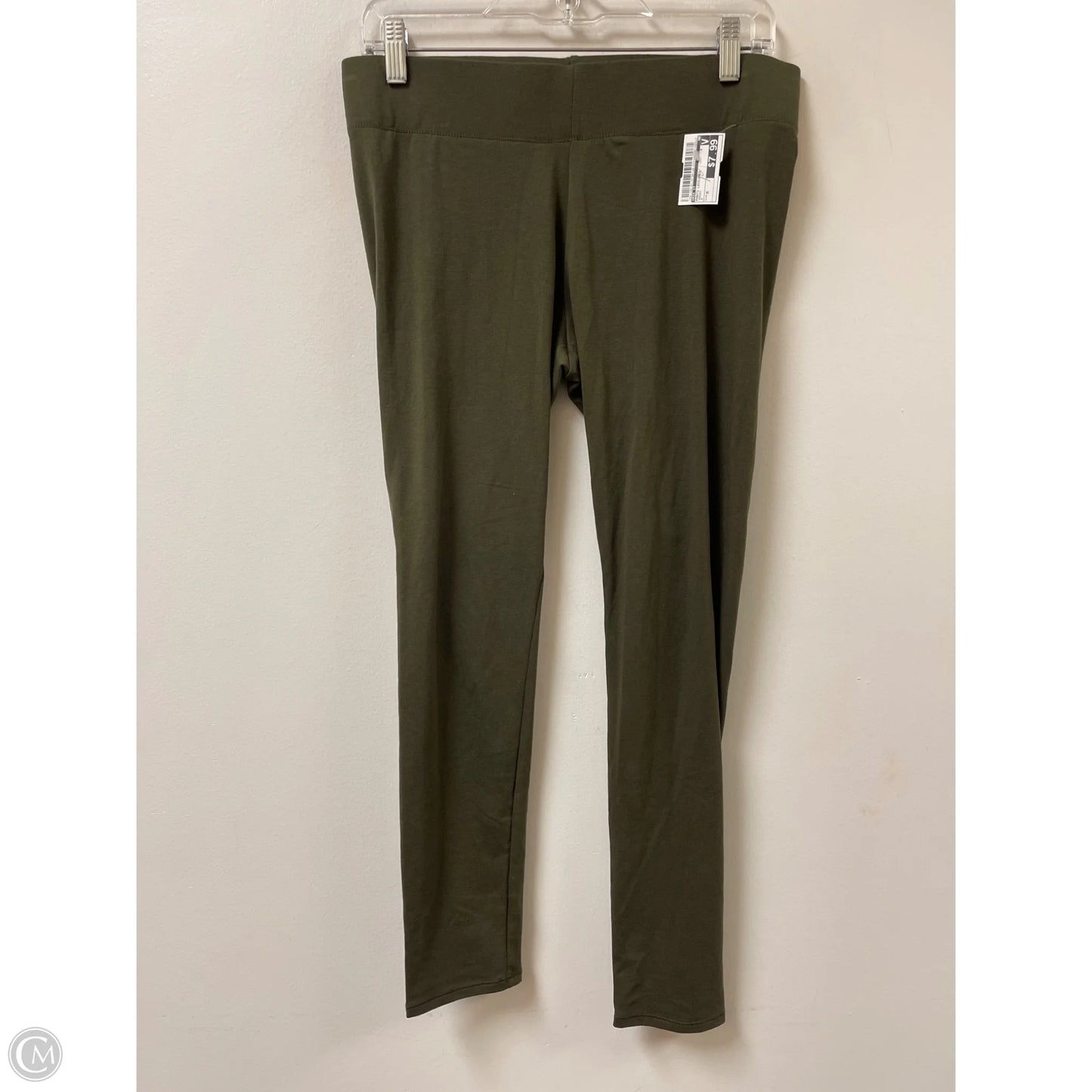 Pants Leggings By Mix It In Green, Size: M
