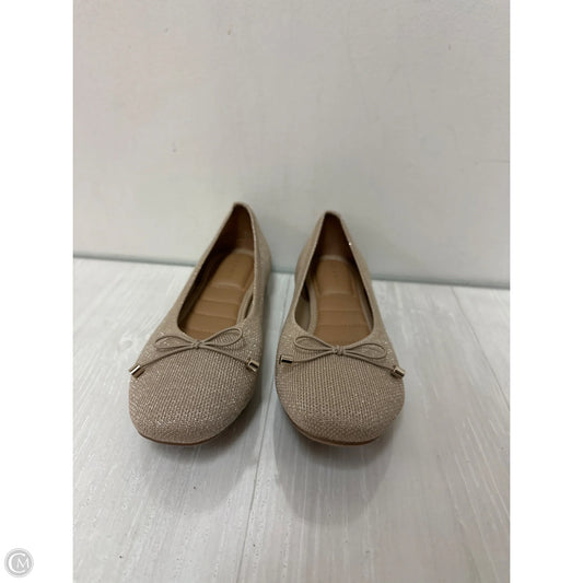 Shoes Flats By Kelly And Katie In Gold, Size: 8.5