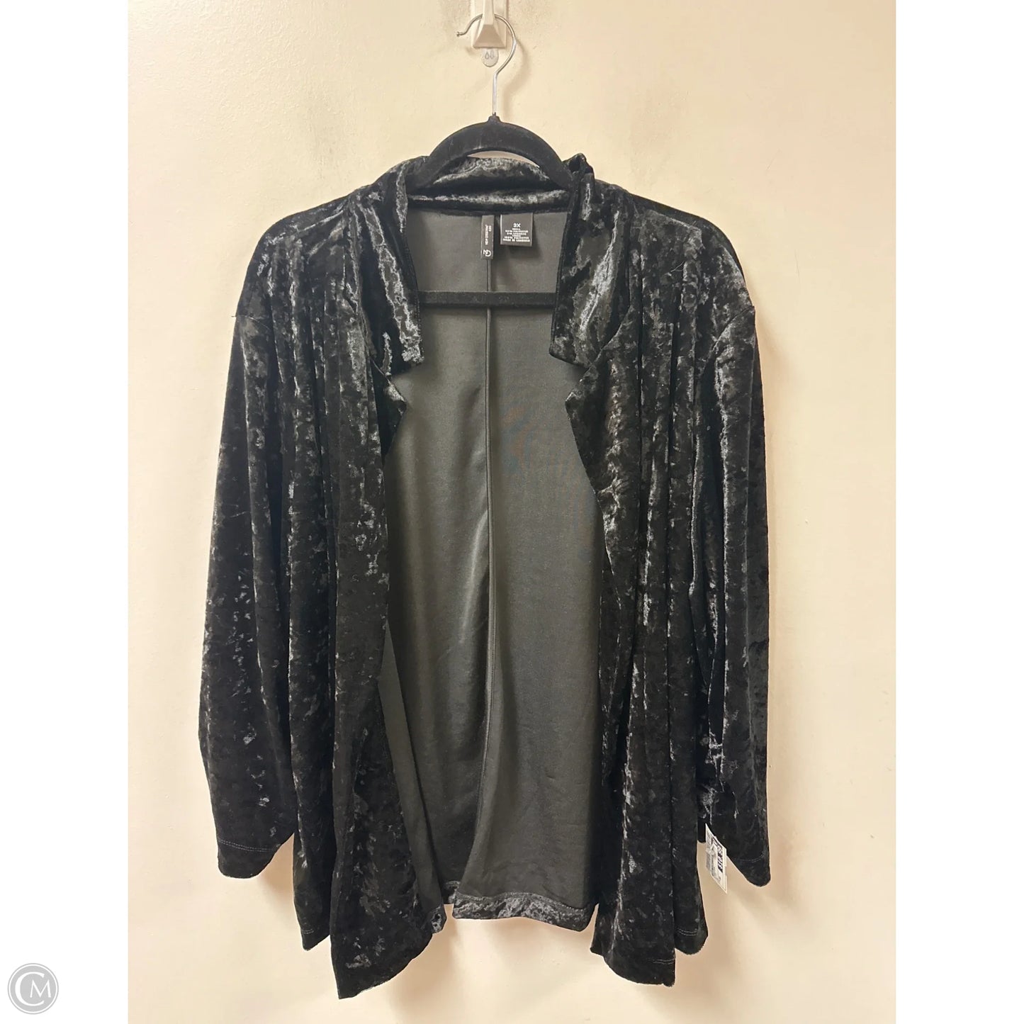 Cardigan By New Directions In Black, Size: 3x