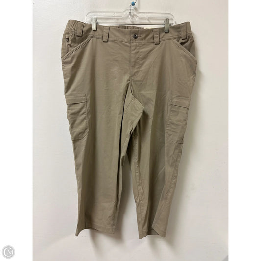 Pants Cargo & Utility By Duluth Trading In Tan, Size: 18