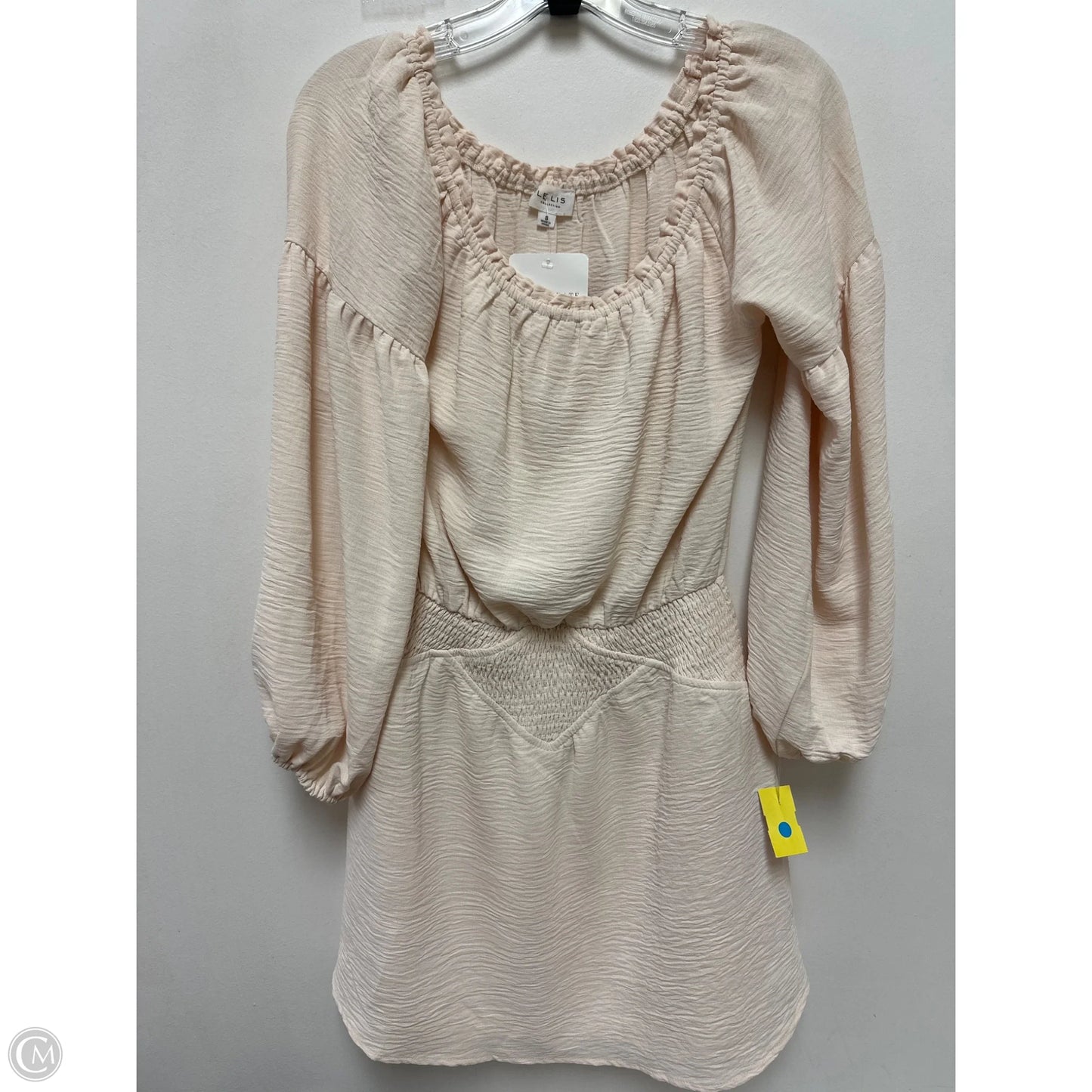 Dress Casual Short By Le Lis In Cream, Size: S