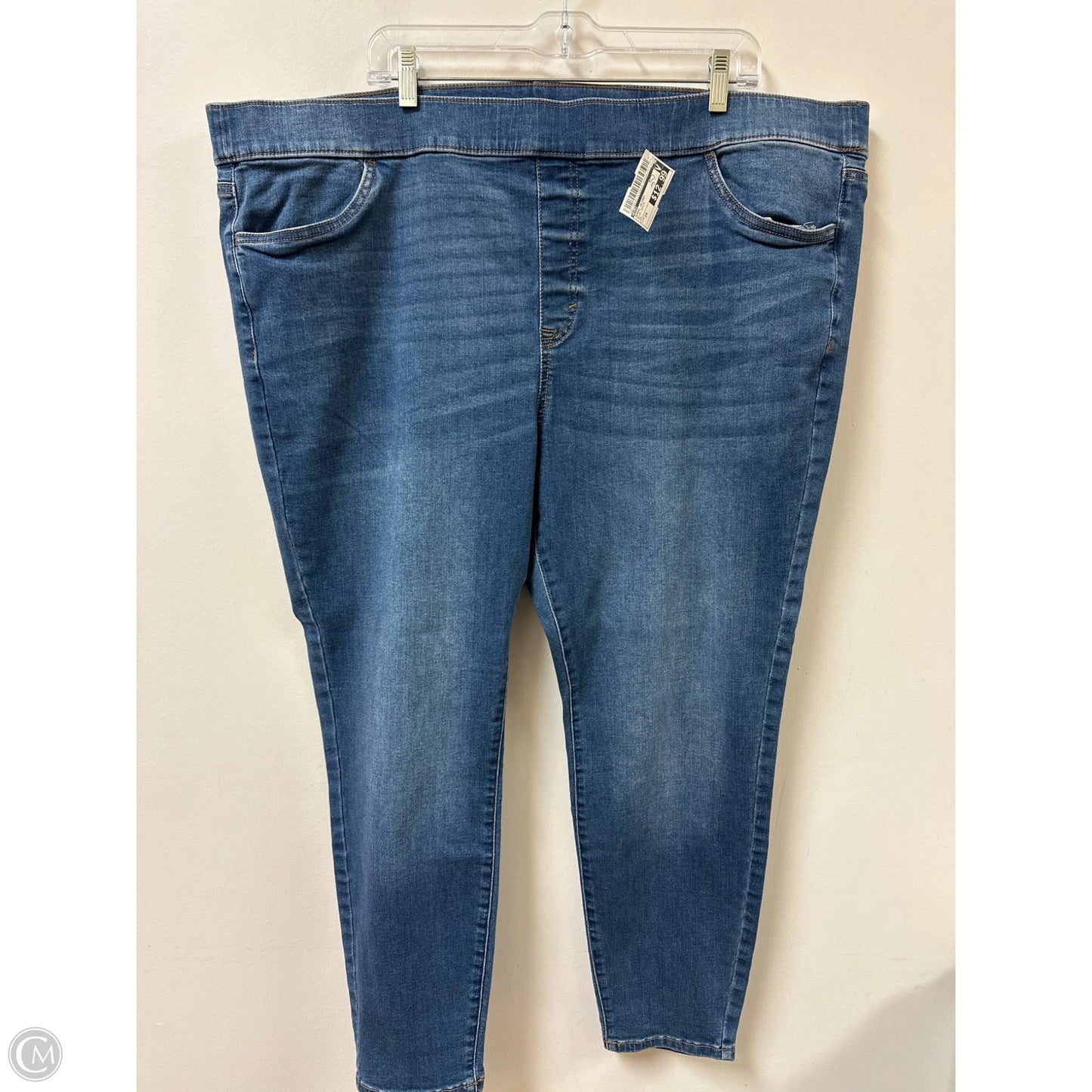 Jeans Skinny By Evri In Blue Denim, Size: 24