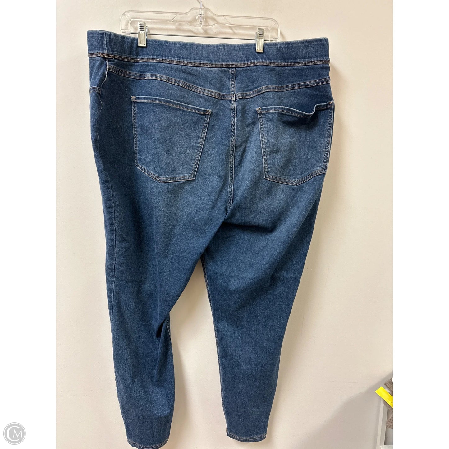 Jeans Skinny By Terra & Sky In Blue Denim, Size: 20