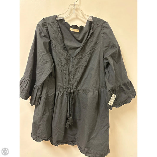 Top Long Sleeve By Clothes Mentor In Black, Size: 2x