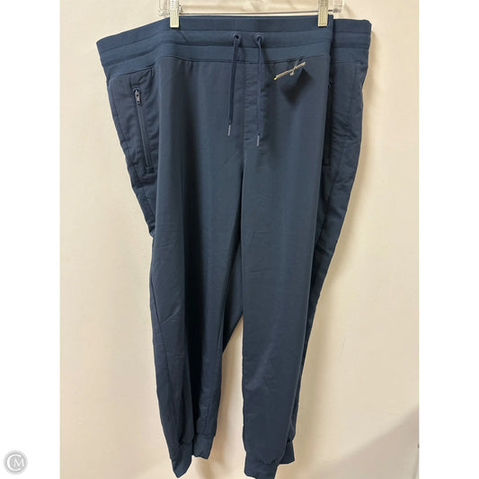 Athletic Pants By Stylus In Navy, Size: 22