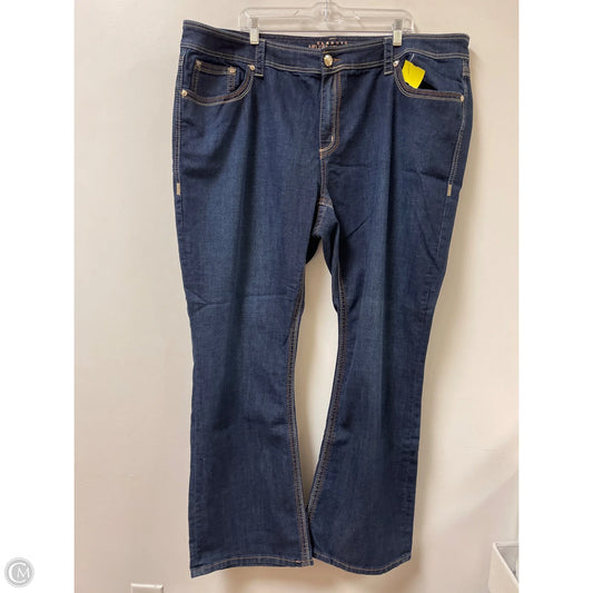 Jeans Boot Cut By Melissa Mccarthy In Blue Denim, Size: 26