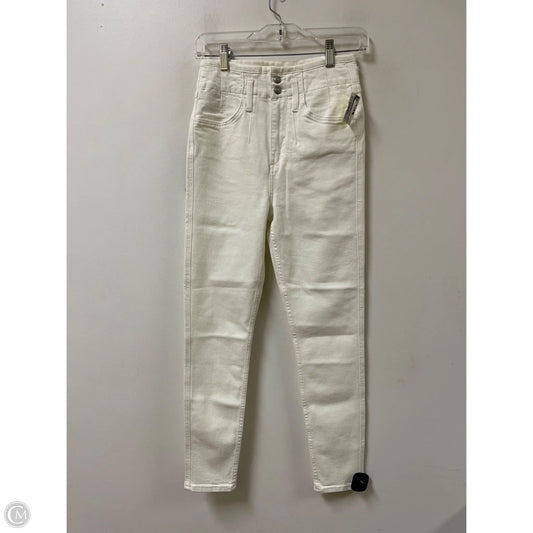 Jeans Skinny By Rag And Bone In Cream, Size: 2