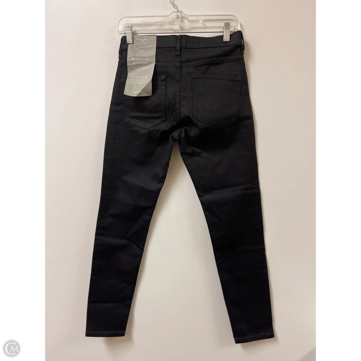 Jeans Skinny By Everlane In Black, Size: 2