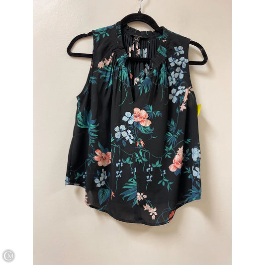 Top Sleeveless By Banana Republic In Black, Size: Sp