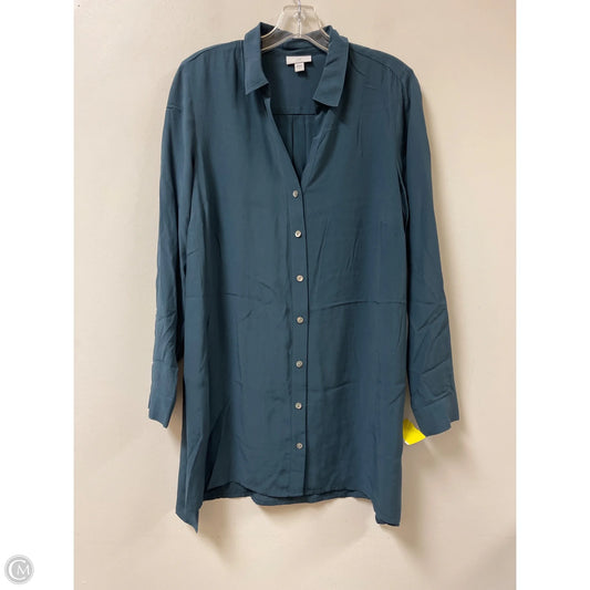 Tunic Long Sleeve By J. Jill In Blue, Size: S