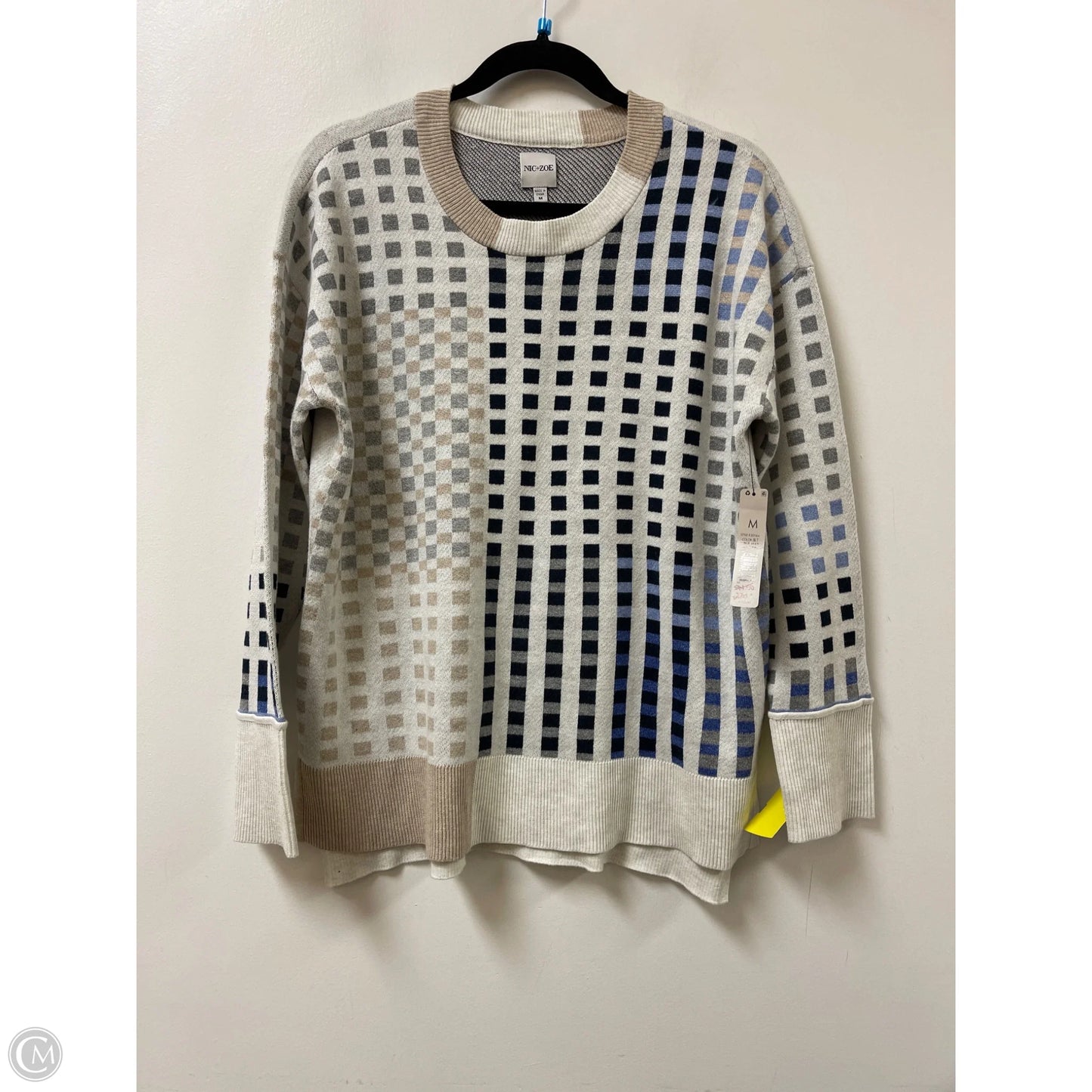 Sweater By Nic + Zoe In Cream, Size: M