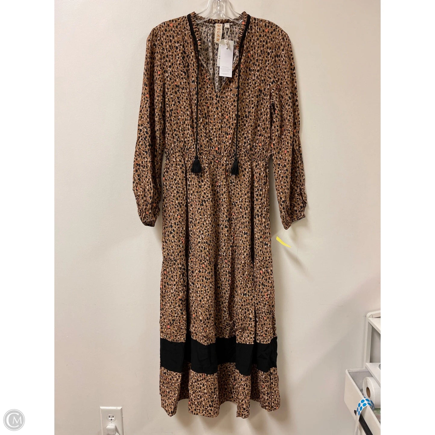 Dress Casual Maxi By Dolan Left Coast In Brown, Size: S