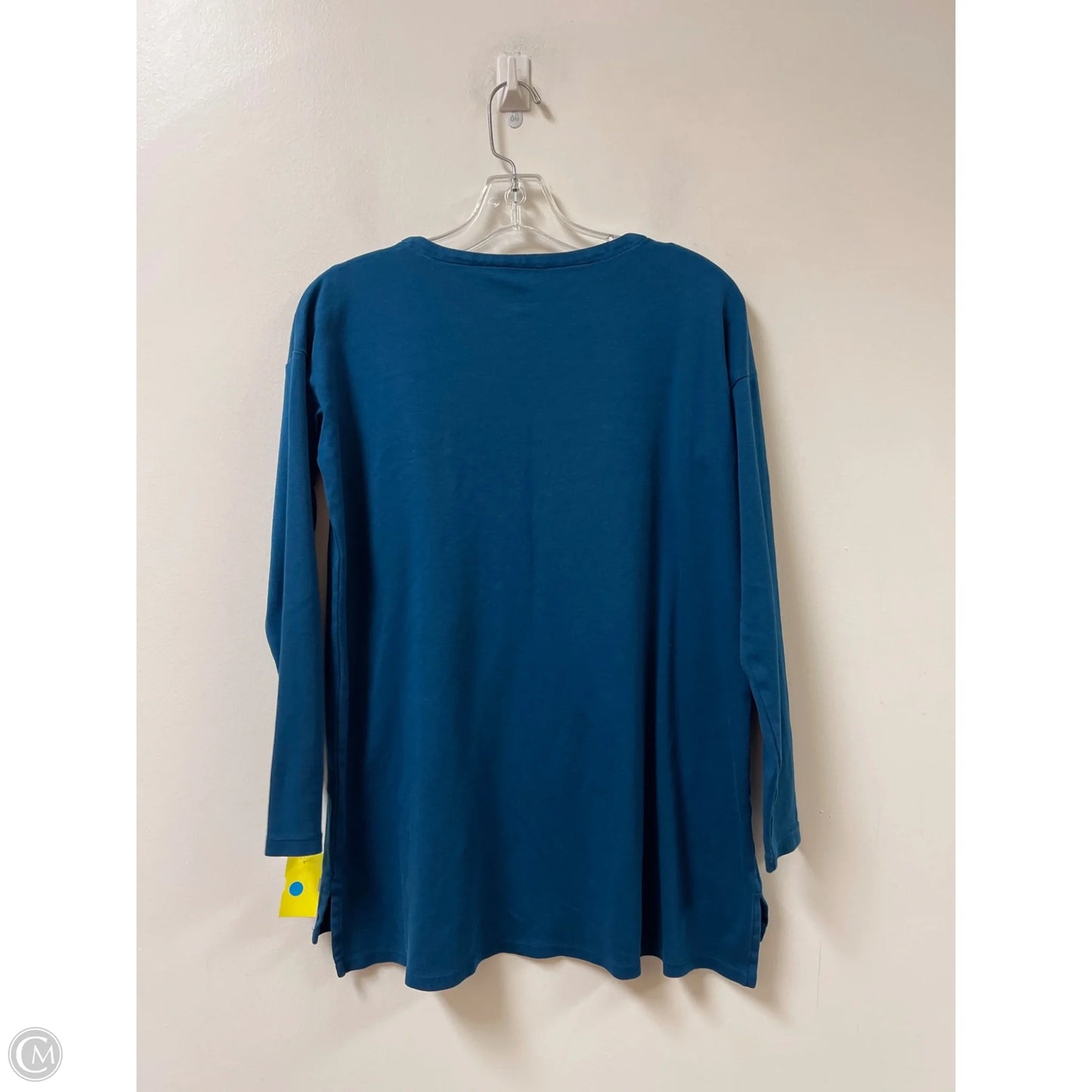 Top Long Sleeve Basic By J. Jill In Teal, Size: Xs