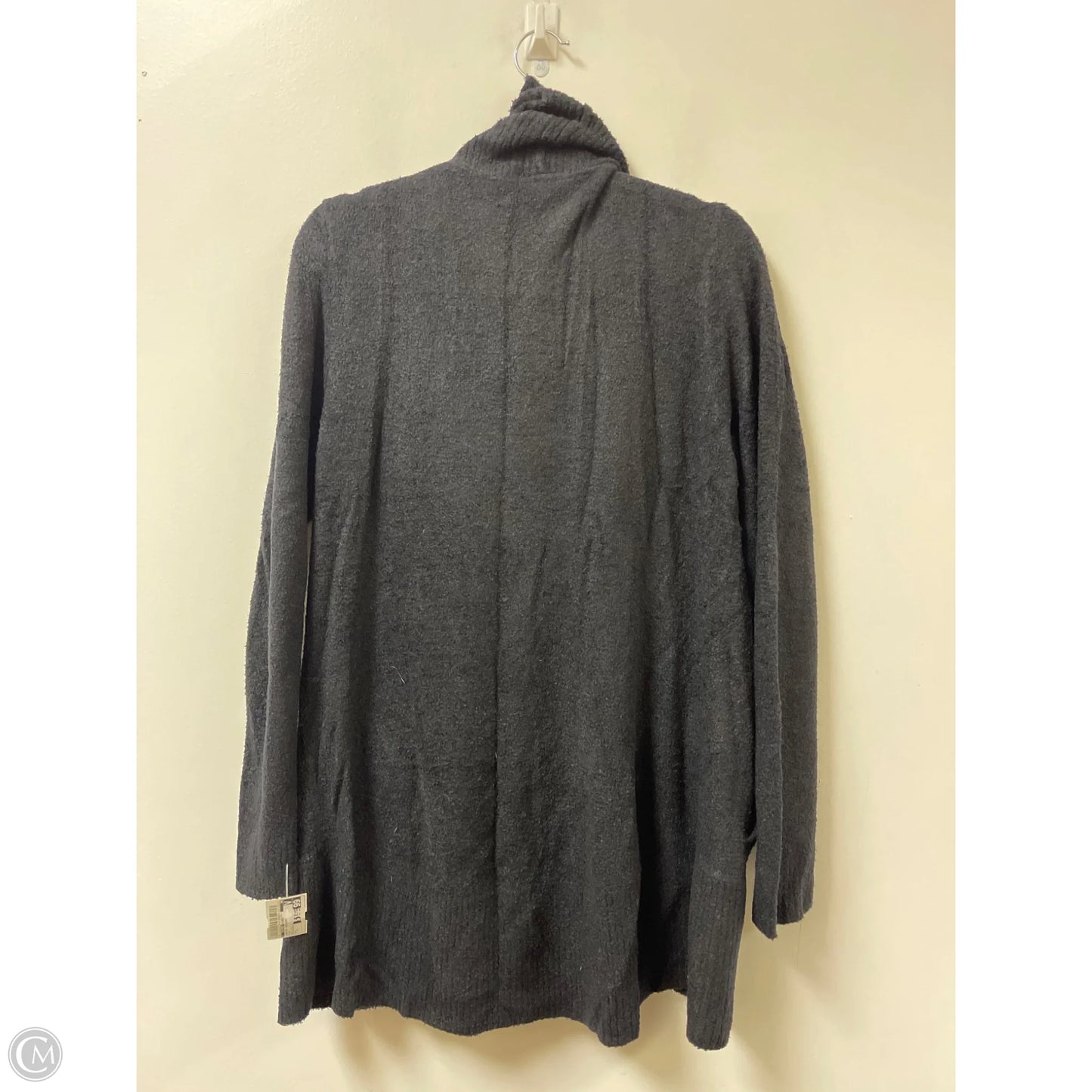 Sweater Cardigan By Clothes Mentor In Black, Size: L