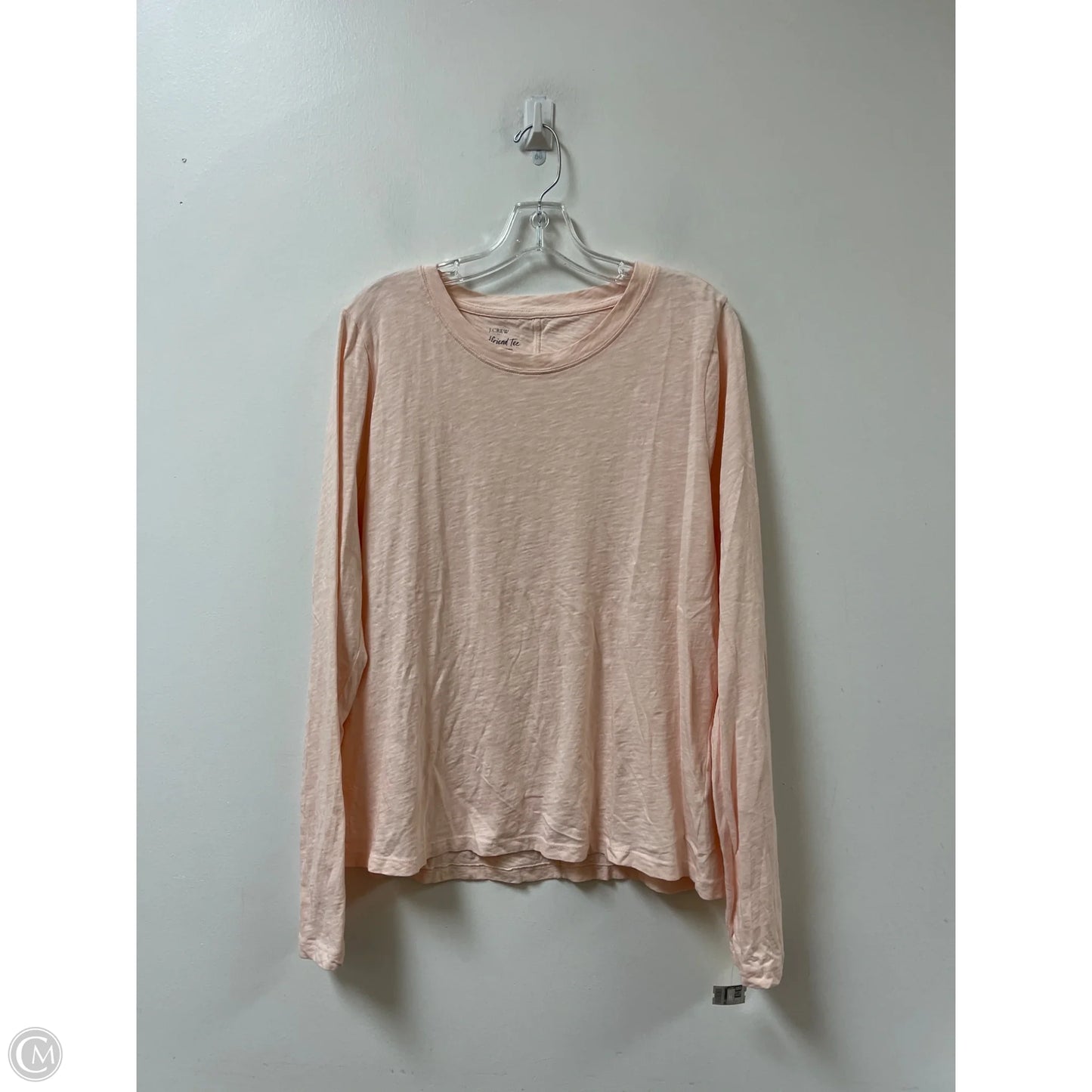 Top Long Sleeve By J. Crew In Pink, Size: Xl