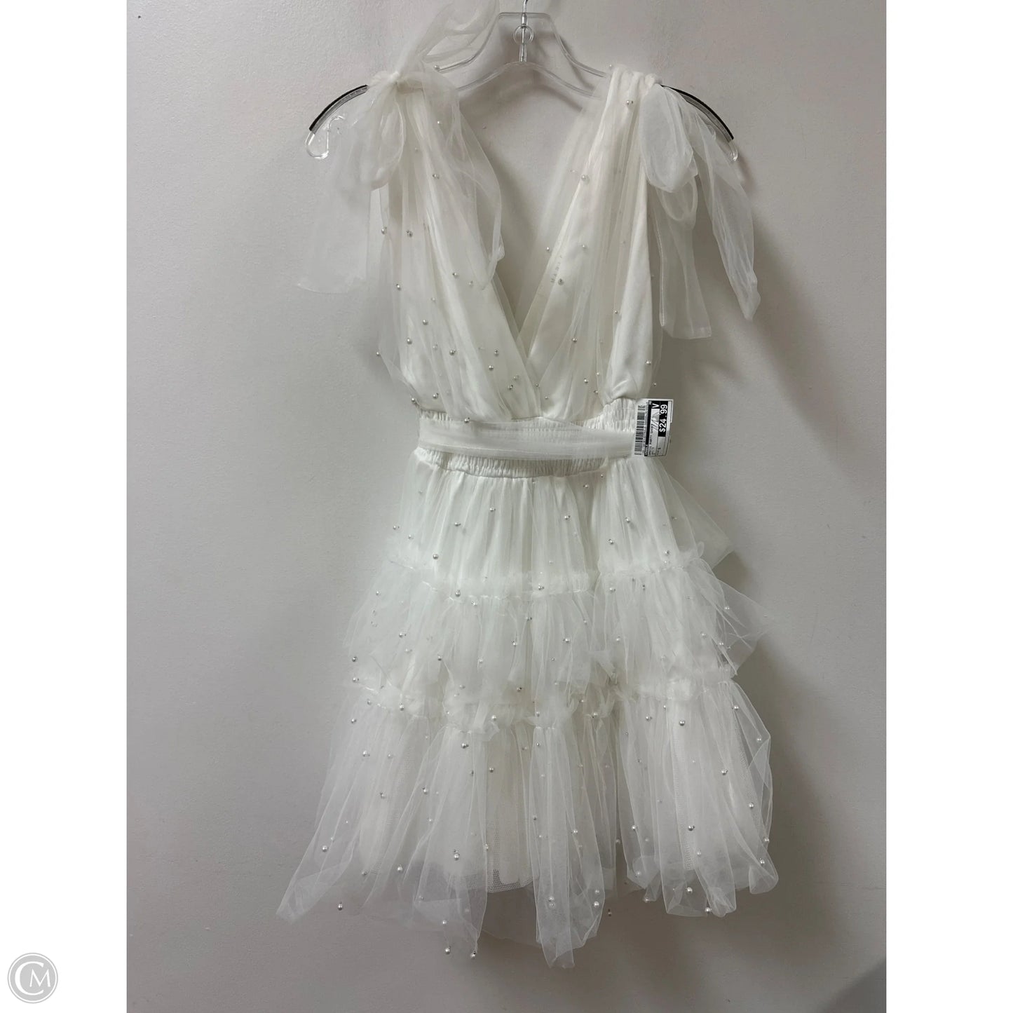 Dress Party Short By Mable In White, Size: S