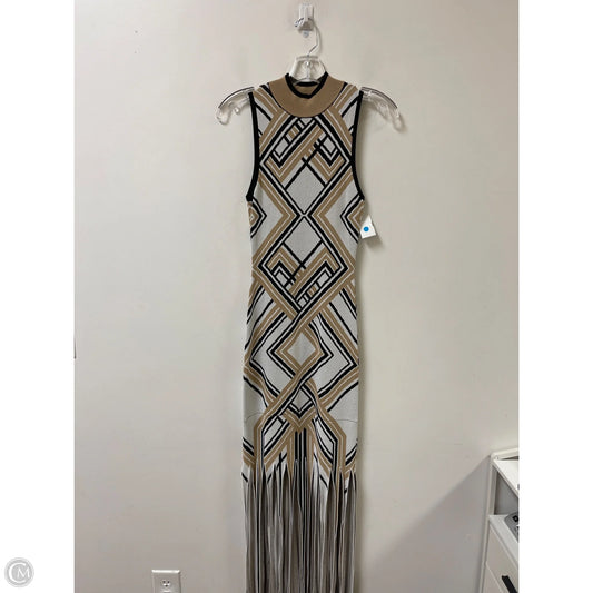 Dress Party Long By Karen Millen In Tan, Size: Xs