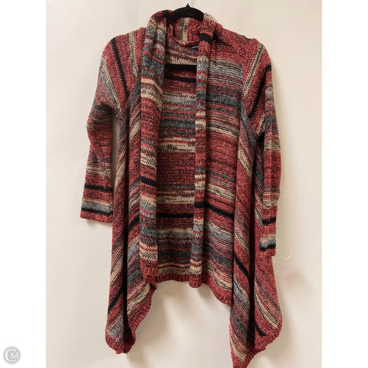 Sweater Cardigan By American Eagle In Red, Size: S