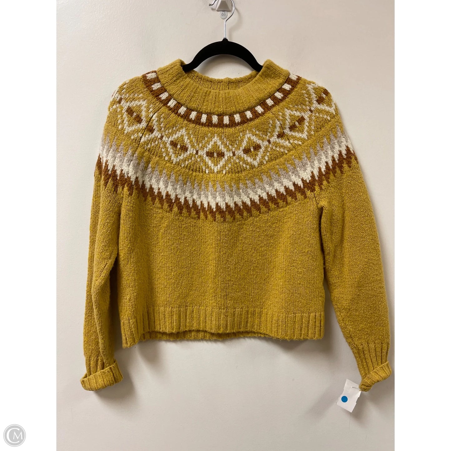 Sweater By American Eagle In Yellow, Size: S