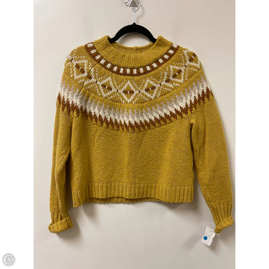 Sweater By American Eagle In Yellow, Size: S