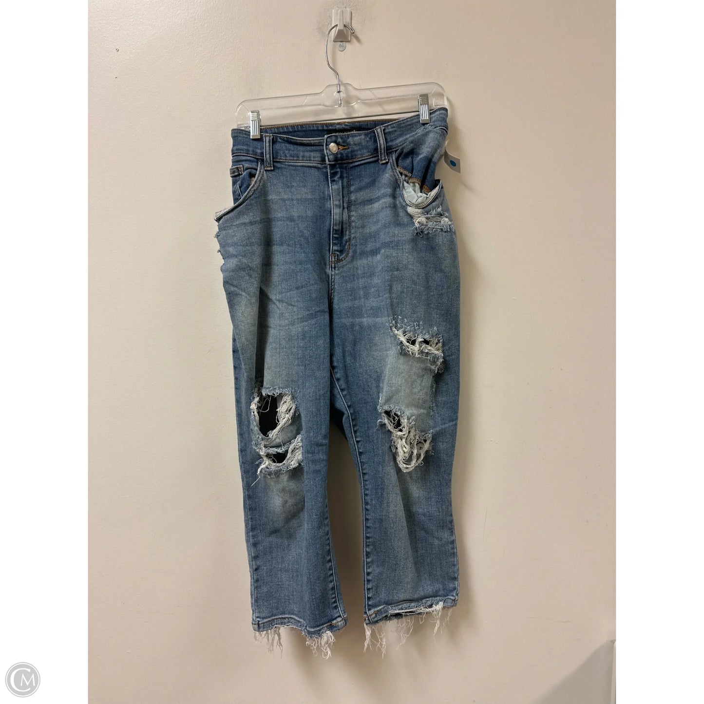 Jeans Skinny By Judy Blue In Blue, Size: 24