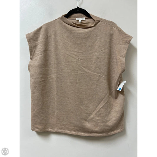 Top Sleeveless By Haven In Cream, Size: L