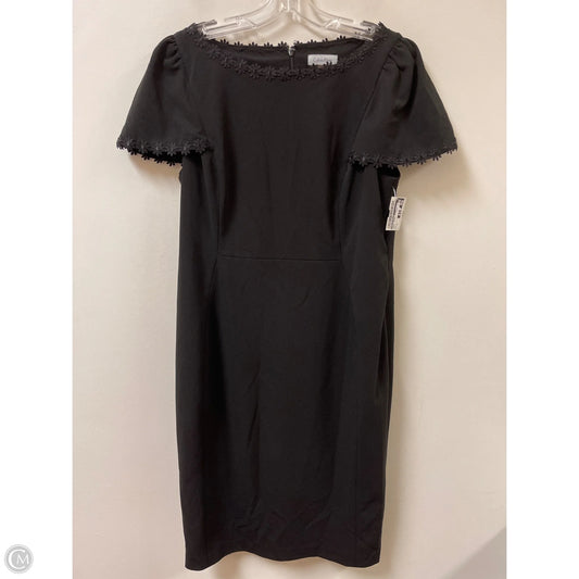 Dress Casual Midi By Calvin Klein In Black, Size: Xl