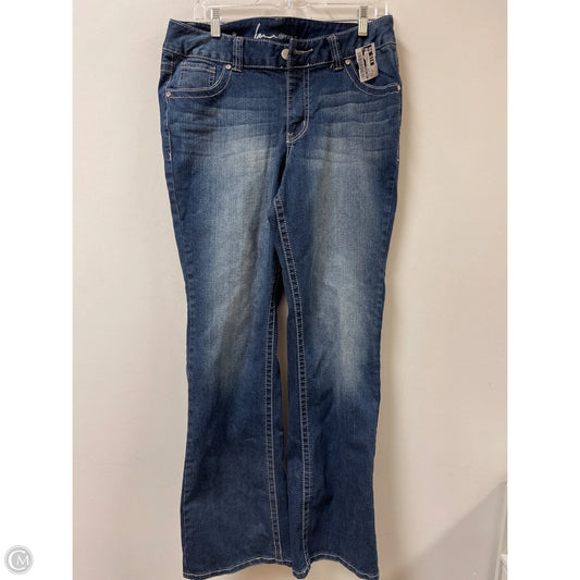 Jeans Boot Cut By Lane Bryant In Blue Denim, Size: 14