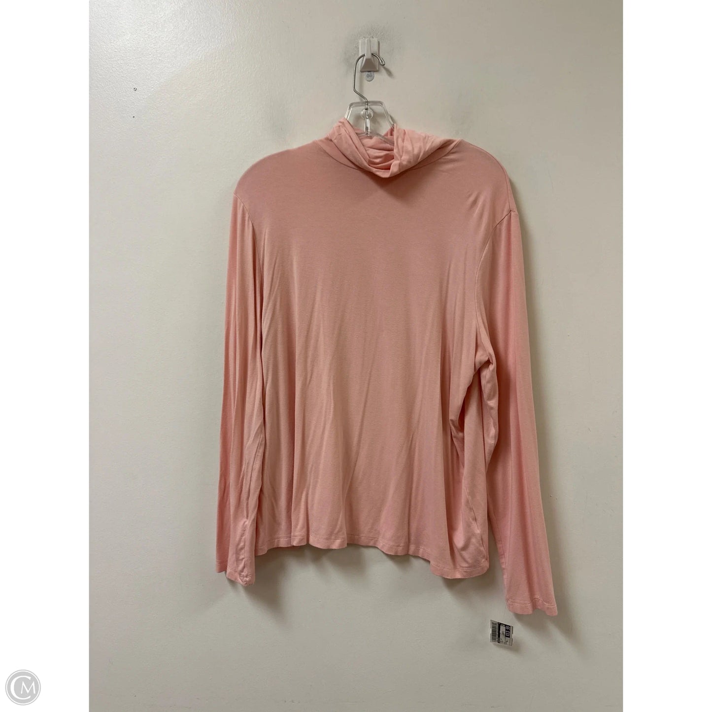 Top Long Sleeve By Chicos In Pink, Size: Xl