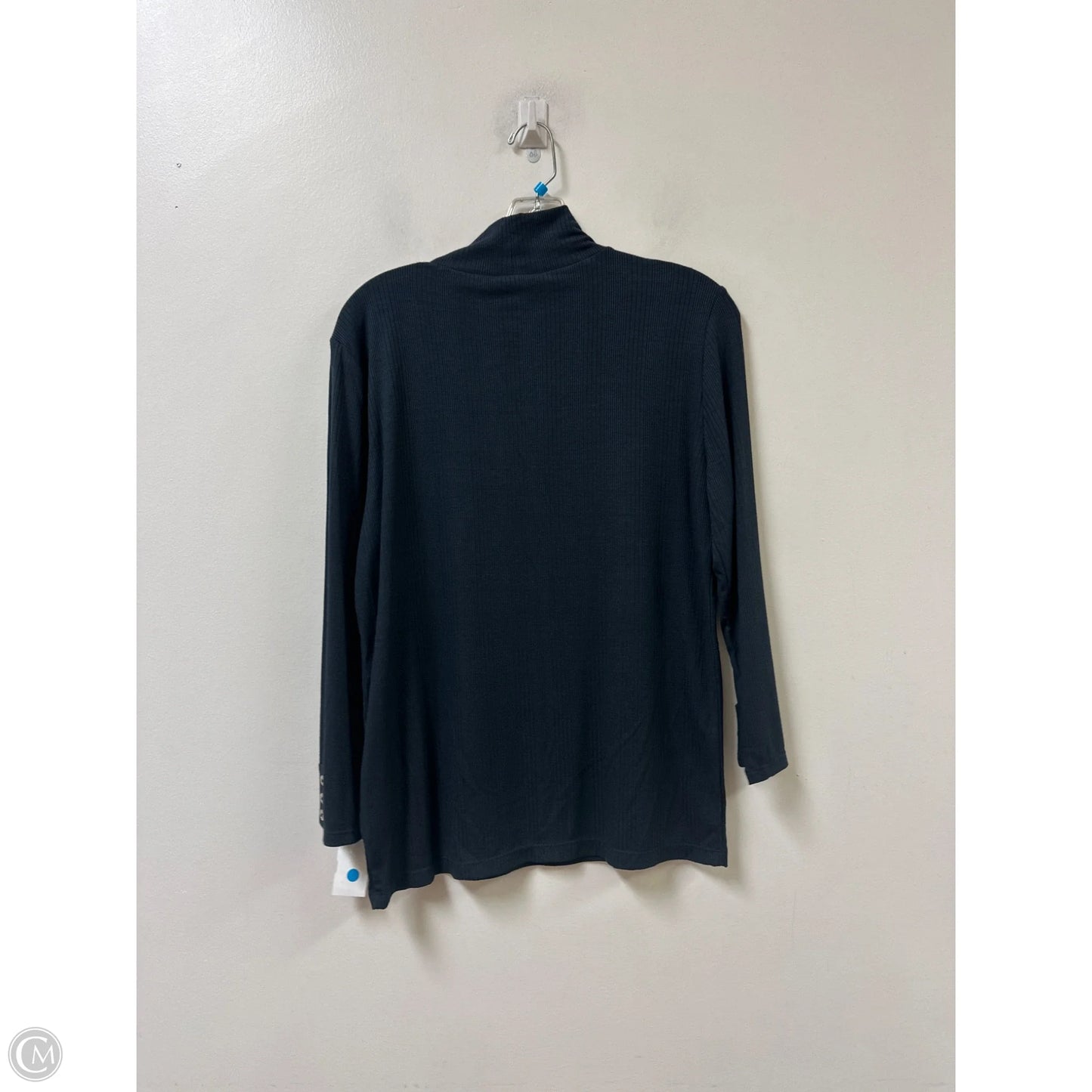Top Long Sleeve By Tommy Hilfiger In Navy, Size: L