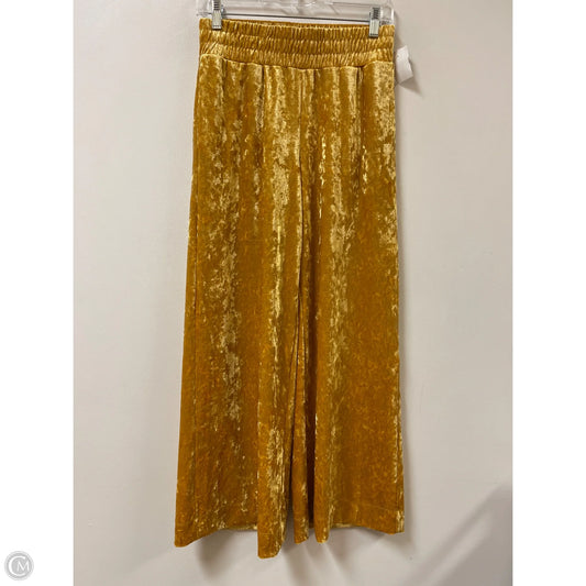 Pants Wide Leg By A New Day In Yellow, Size: 0