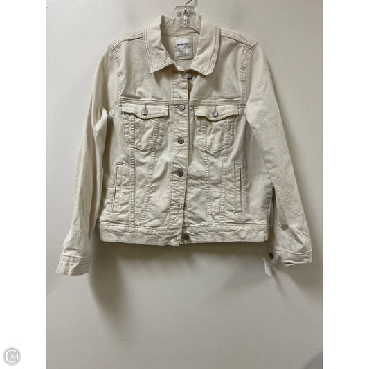 Jacket Denim By Sonoma In Cream, Size: L