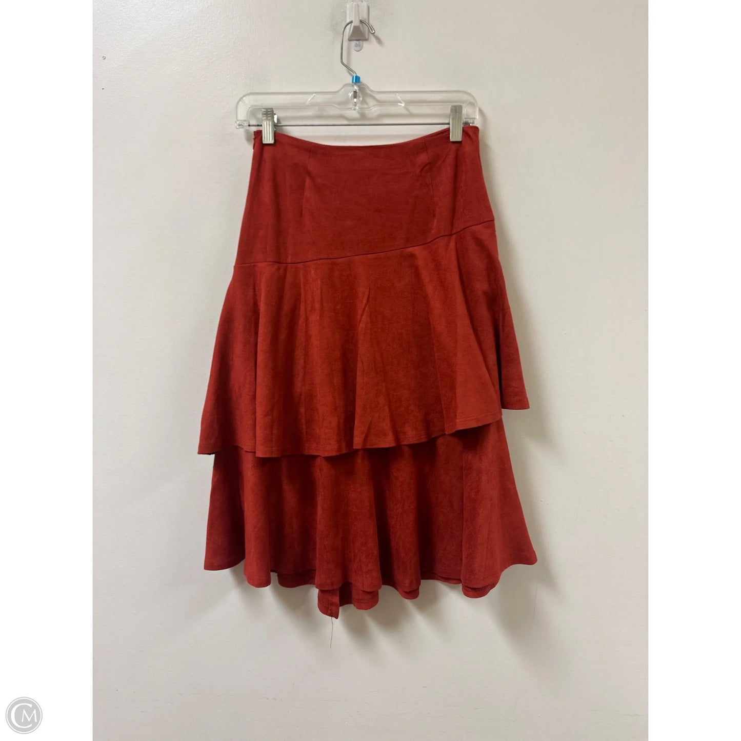 Skirt Midi By Flying Tomato In Ombre Print, Size: 4