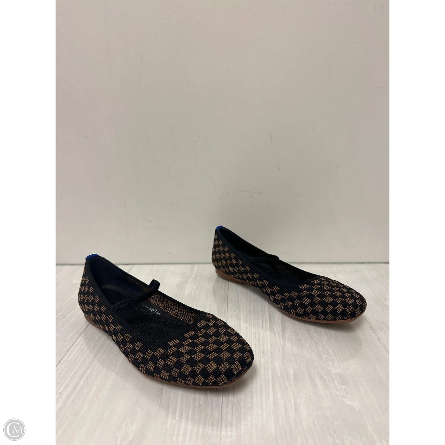 Shoes Flats By Rothys In Checkered Pattern, Size: 7