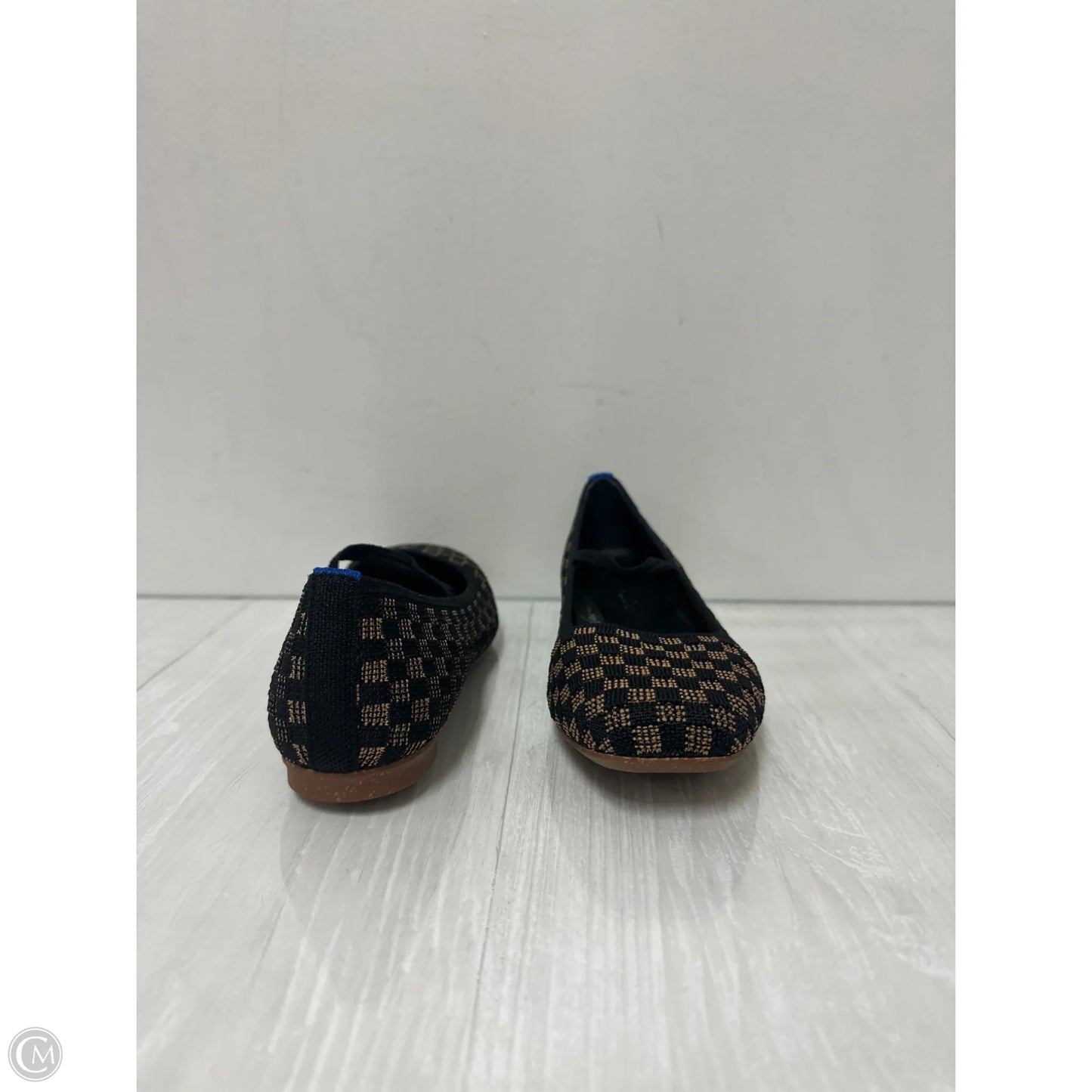 Shoes Flats By Rothys In Checkered Pattern, Size: 7