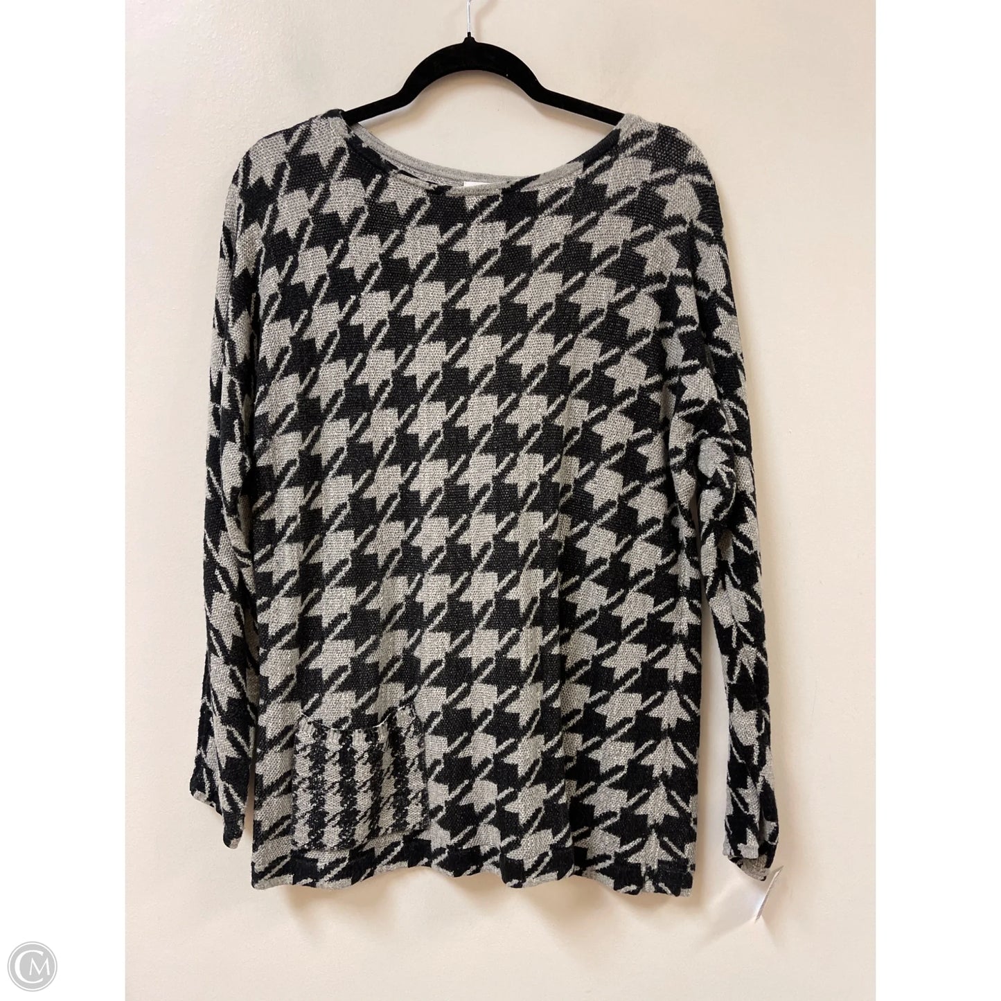 Top Long Sleeve By J. Jill In Grey, Size: M