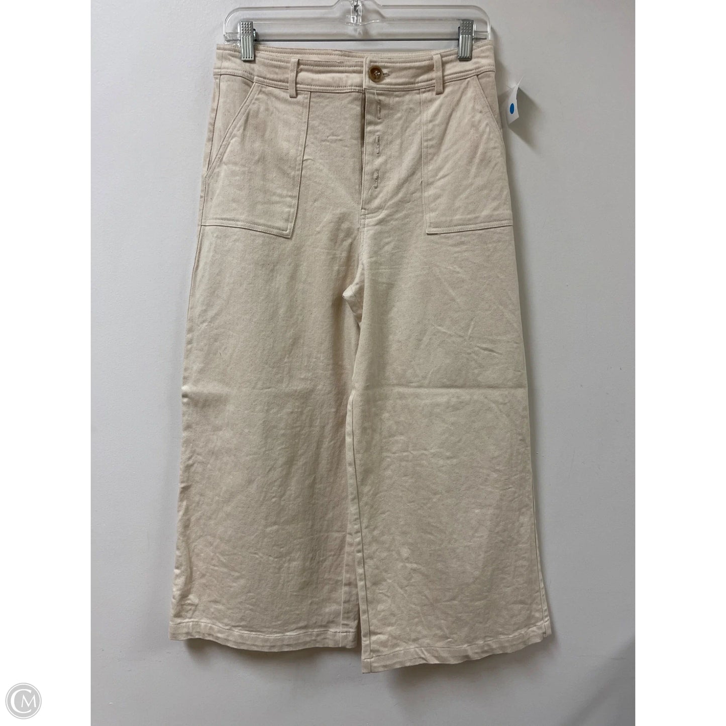 Pants Wide Leg By Mi Ami In Cream, Size: 8